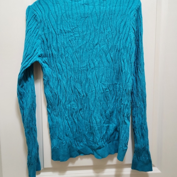 Turquoise sweater - Picture 2 of 2